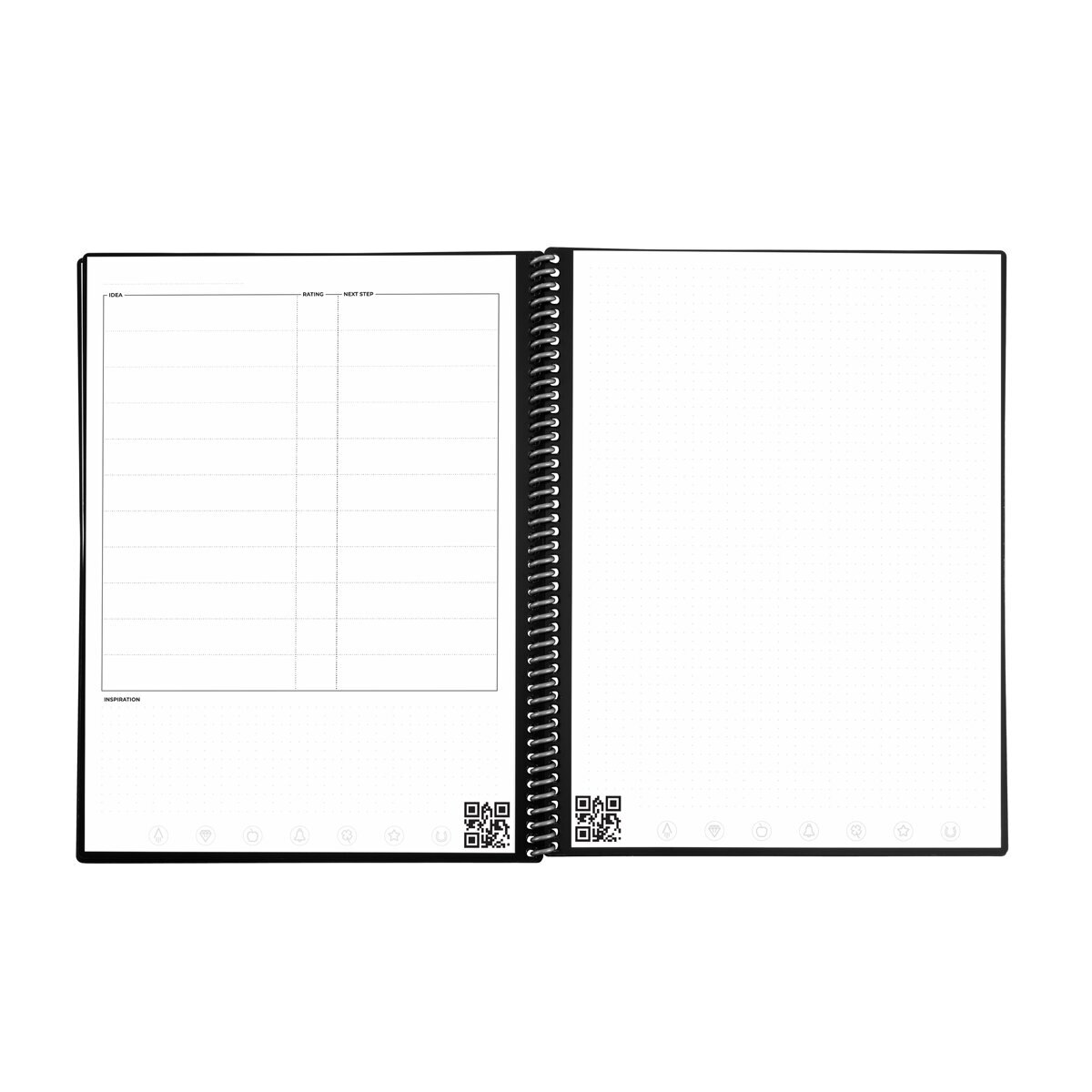 Caderno inteligente reutilizável Rocketbook Fusion Lettersize 3