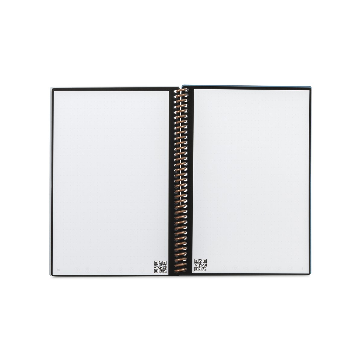 Caderno inteligente reutilizável Rocketbook Everlast Executive azul-claro 2