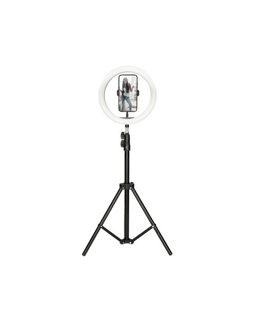 Kit Studio Live Max Círculo Led com Tripé Chão 1,60 m para Smartphone 1