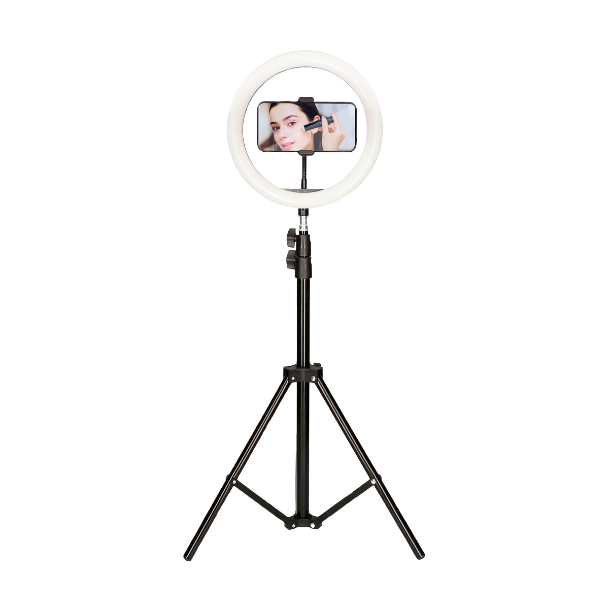 Kit Studio Live Max Círculo Led com Tripé Chão 1,60 m para Smartphone 3