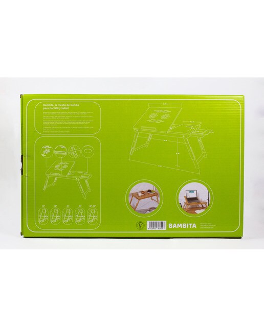 Mesa Dobrável de Bambu Milimetrado 10