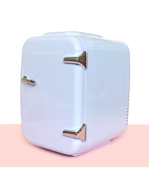Frigorífico Portátil Elétrico Vintage 4 Litros Azul Pastel 3