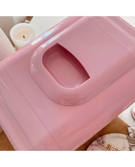 Frigorífico Portátil Elétrico Vintage 4 Litros Rosa Pastel 5