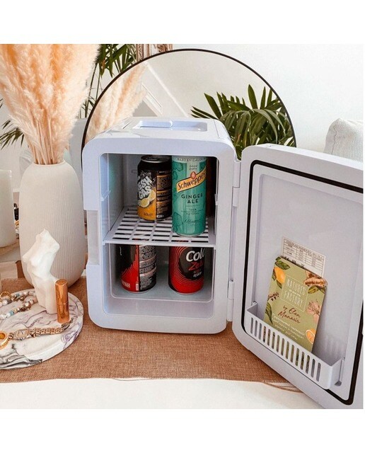 Frigorífico Portátil Elétrico Vintage 10 Litros Verde Pastel 4