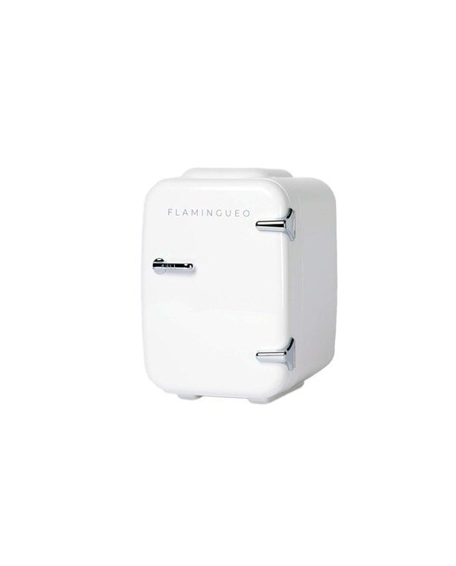Geleira Portátil Elétrica Vintage 4 Litros - Branco 1