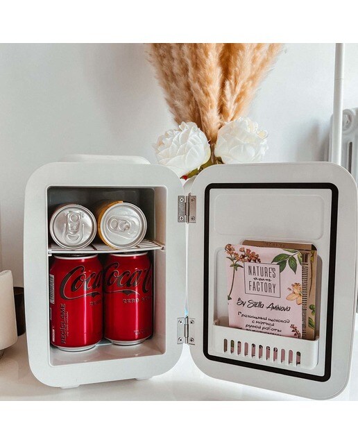 Geleira Portátil Elétrica Vintage 4 Litros - Branco 7
