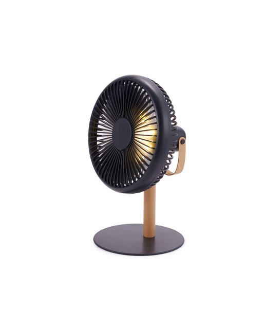 Ventilador Desing com Luz - Cinzento 1