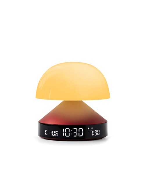 Despertador Lexon Mina Sunris Vermelho-8
