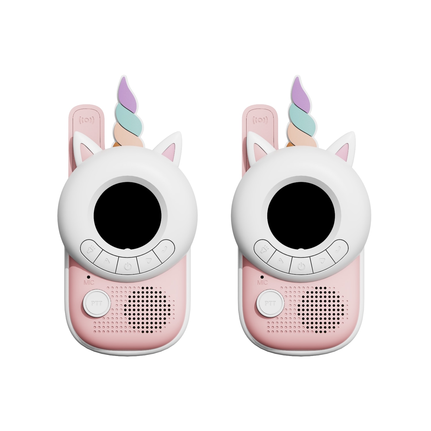 Walkie-Talkies Unicórnios The Zoofamily  para Crianças Rosa-2