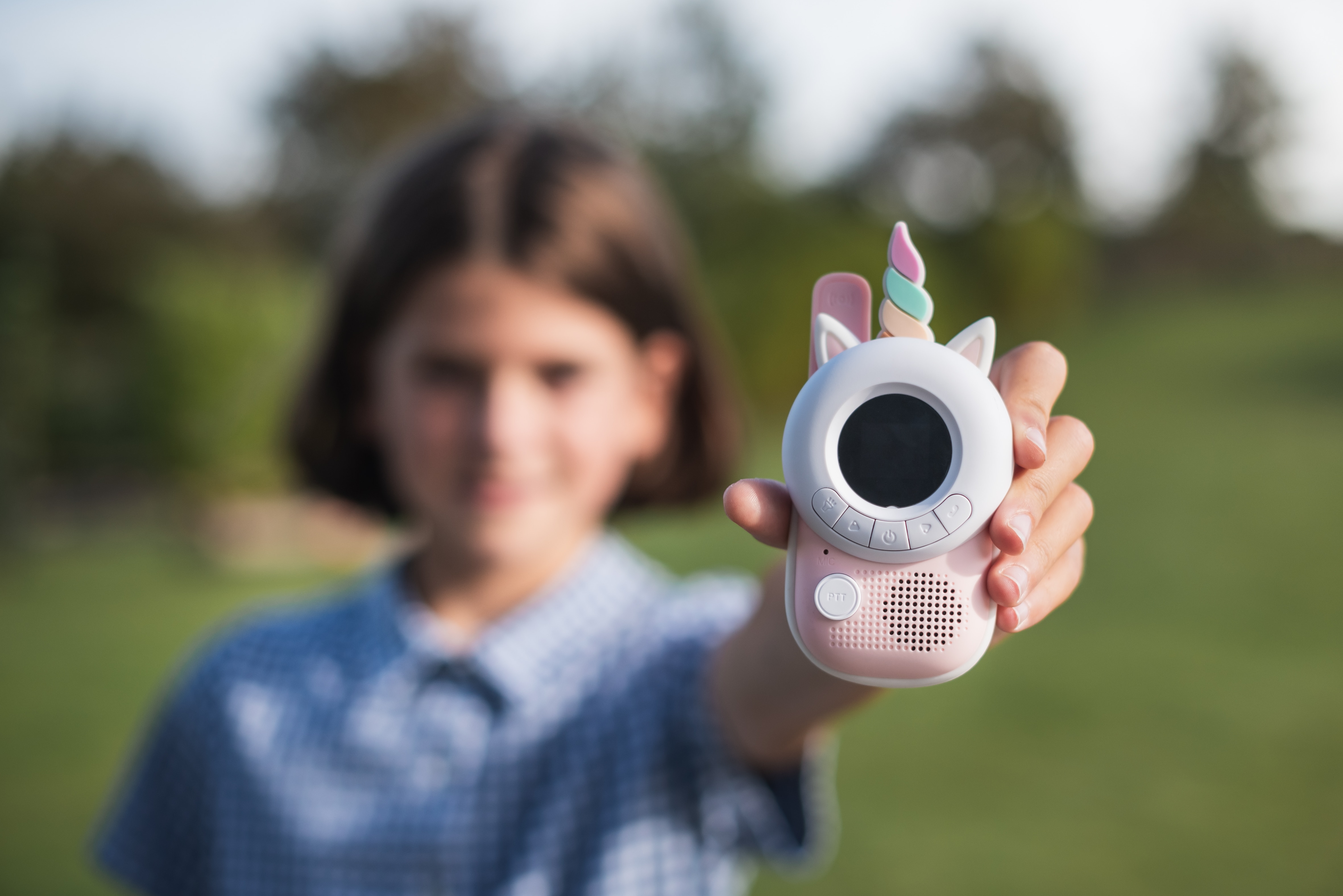 Walkie-Talkies Unicórnios The Zoofamily  para Crianças Rosa-13