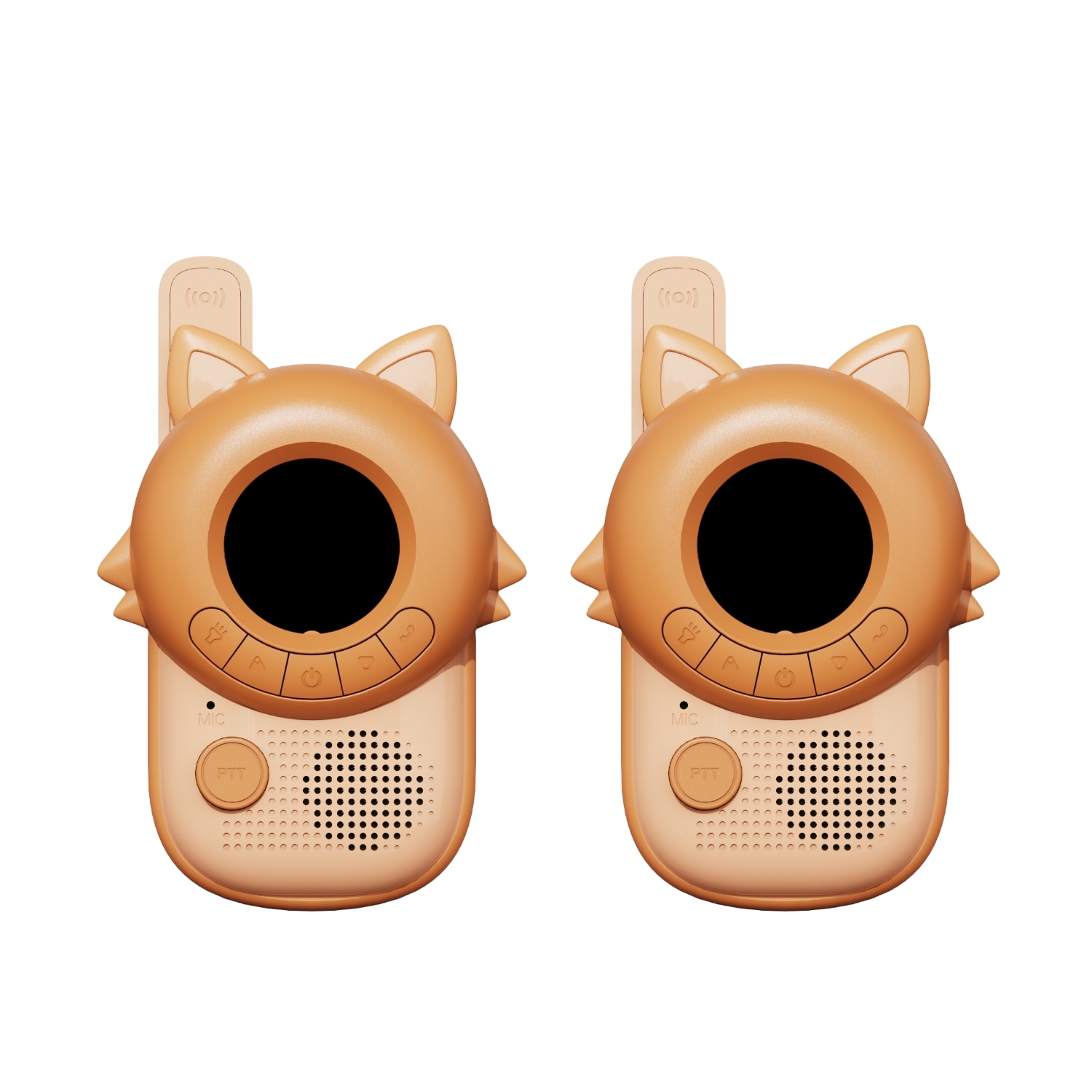 Walkie-Talkies Raposa The Zoofamily para Crianças Laranja-4