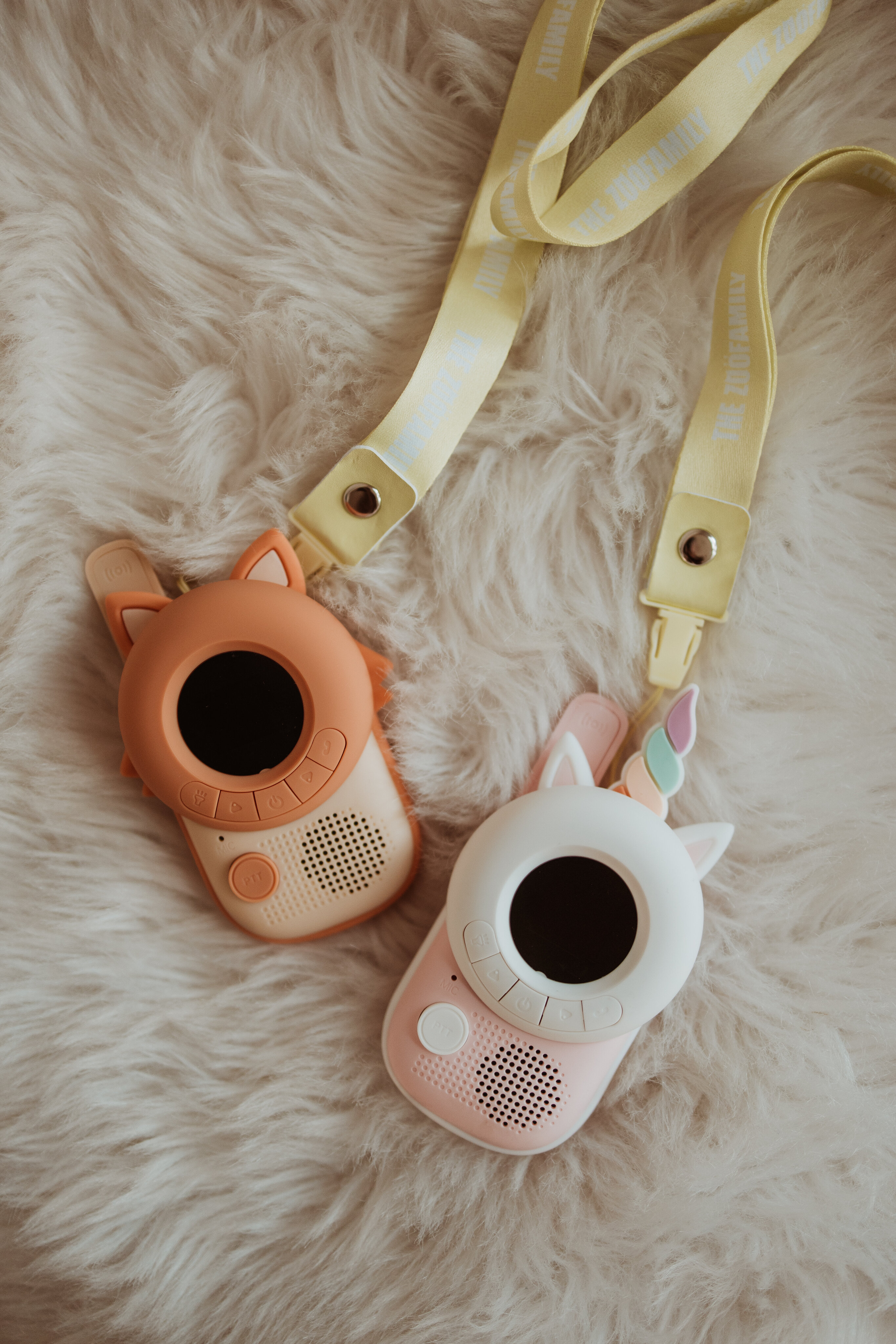 Walkie-Talkies Raposa The Zoofamily para Crianças Laranja-12