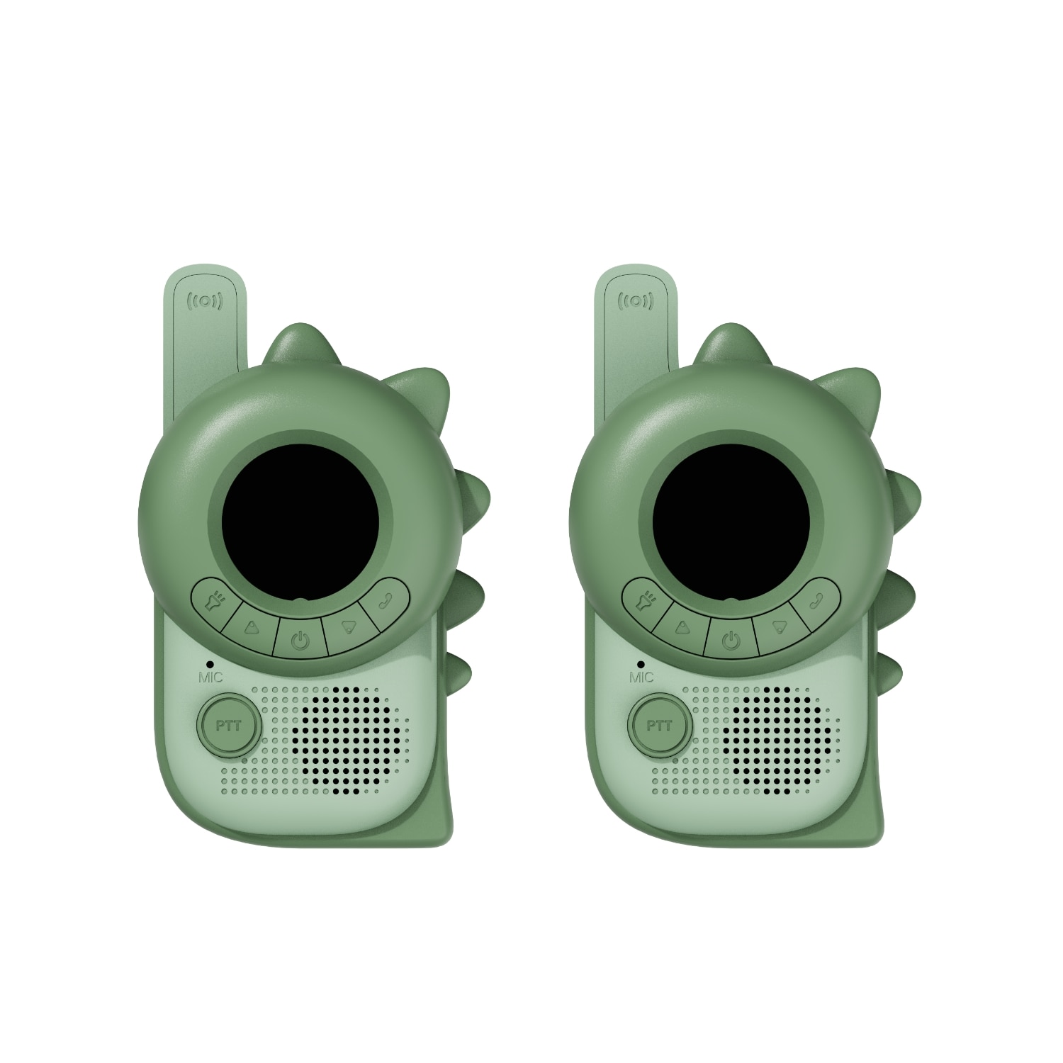 Walkie-Talkies Dino The Zoofamily para Crianças Verde Verde-3