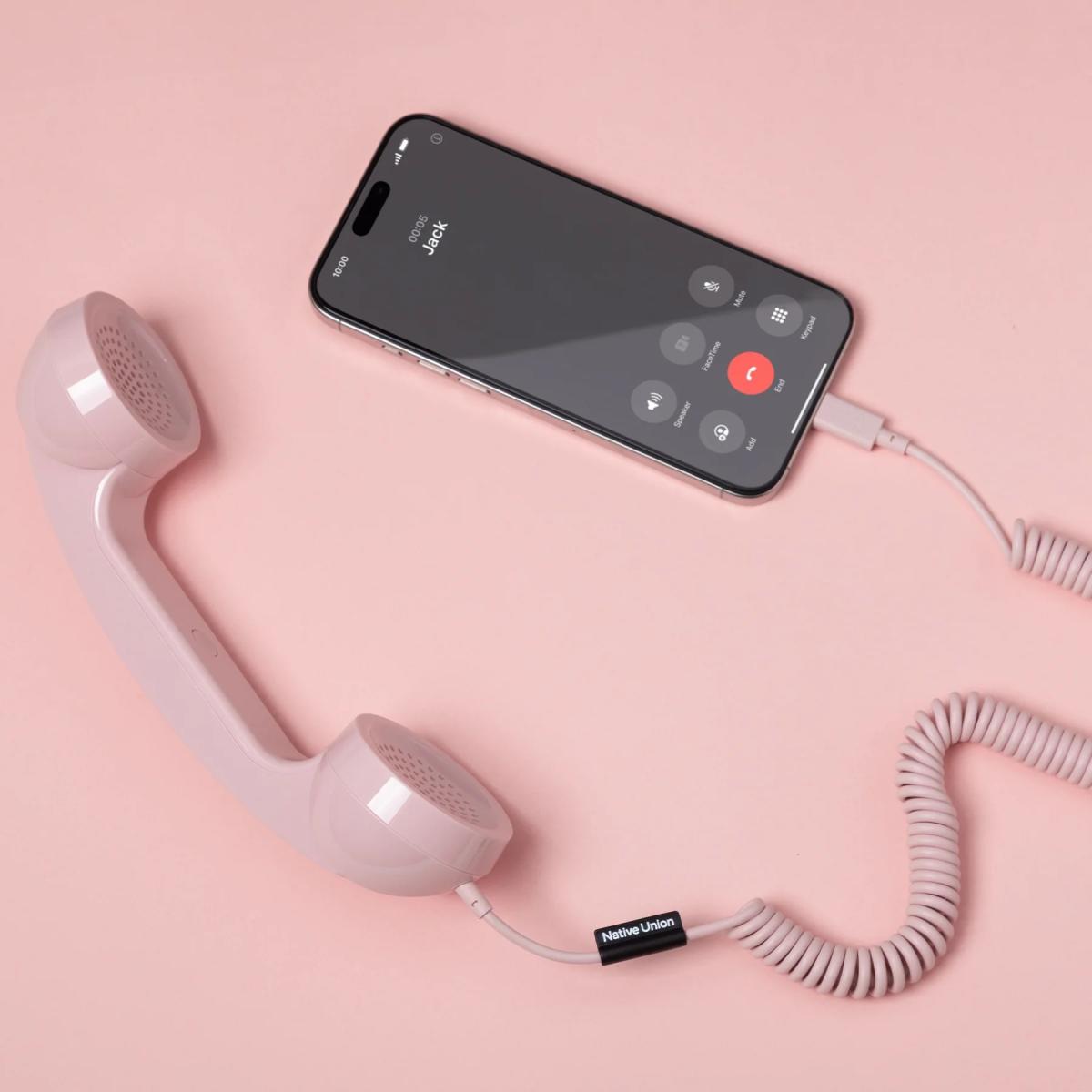 Telefone Native  Union Pop Phone - Rosa 3