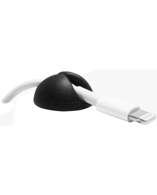 Imagem 0 de Fixador de cabos Cable Drop Mini Bluelounge Preto