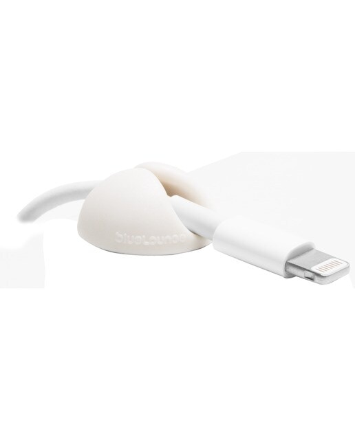 Imagem 0 de Fixador de cabos Cable Drop Mini Bluelounge Branco