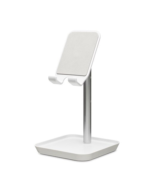 Suporte para telemóvel Regulável branco 1
