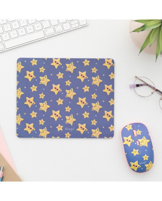 Pack Ratón + Alfombrilla Mr. Wonderful Estrellas 8