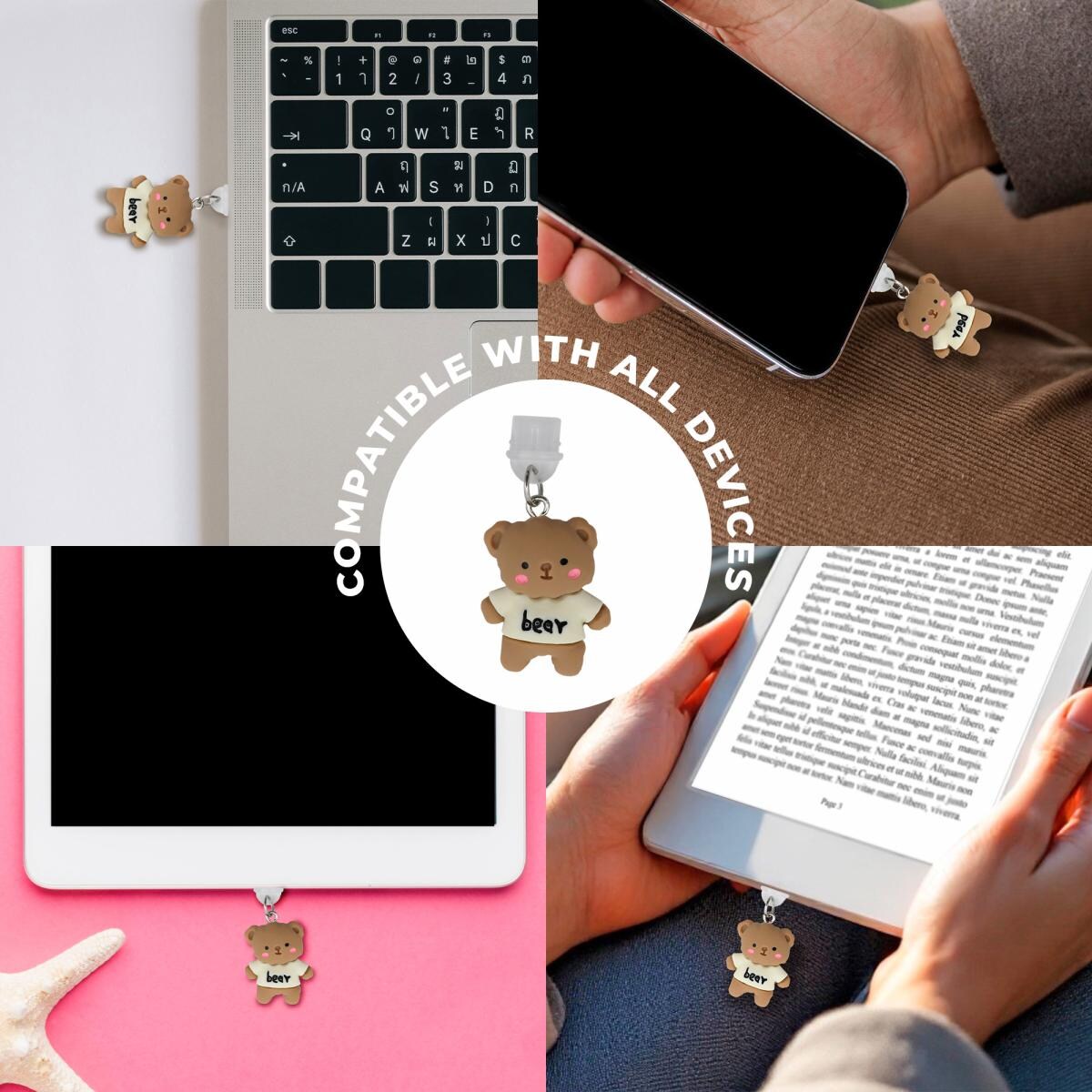 Charm Bear para móvil Type C 7