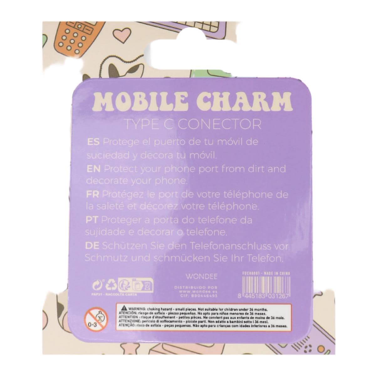 Charm Bear para móvil Type C 10