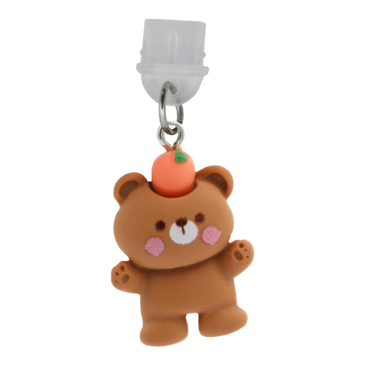 Imagem 0 de Charm de Urso Cenoura para Mobile Tipo C