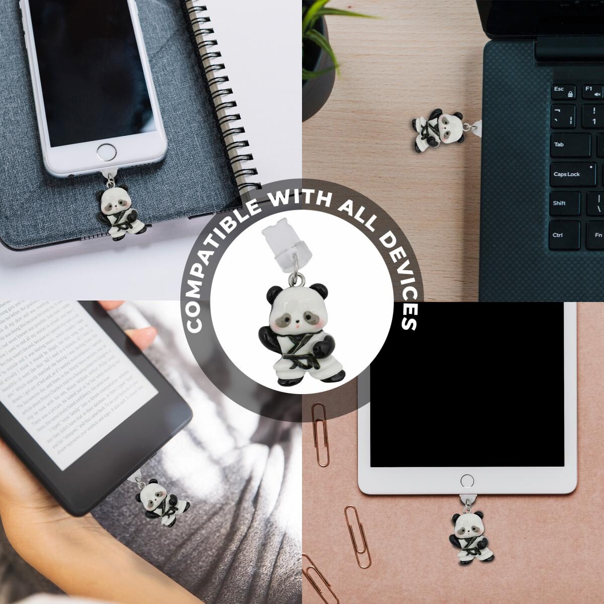 Charm Panda móvil Lightning 7