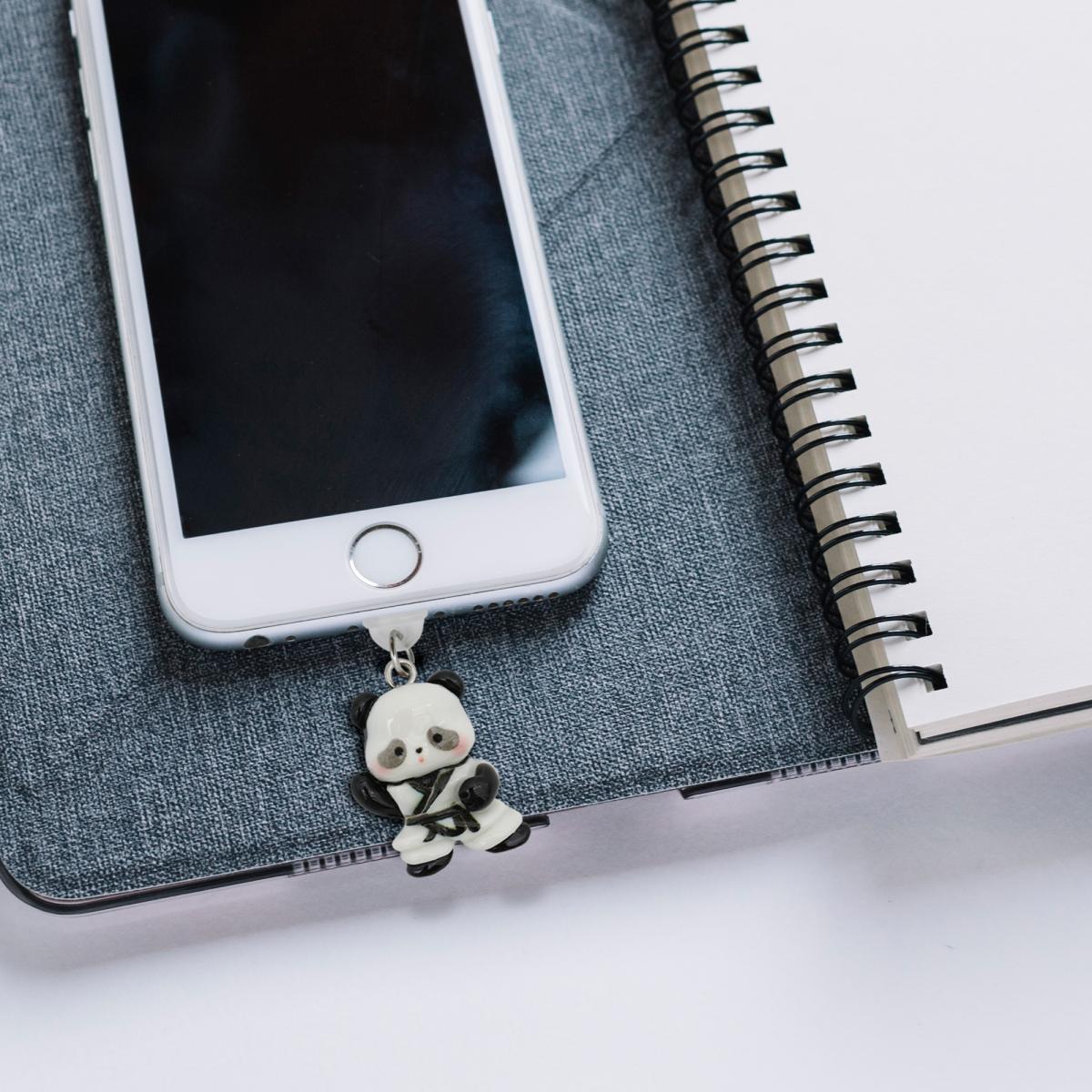 Charm Panda Telemóvel Lightning 8