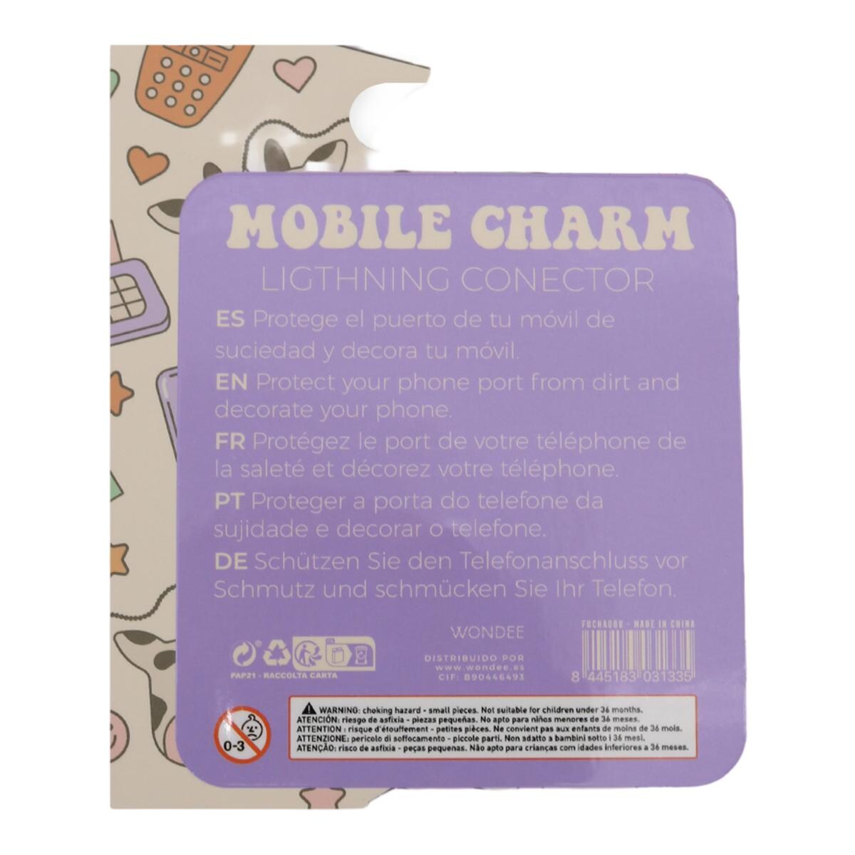 Charm Panda móvil Lightning 10