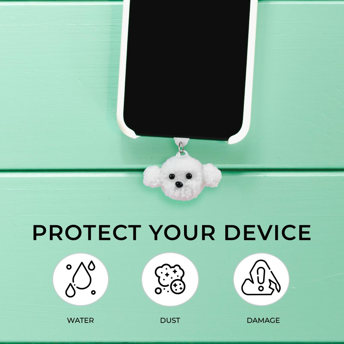 Charm Cão para telemóvel Lightning 6