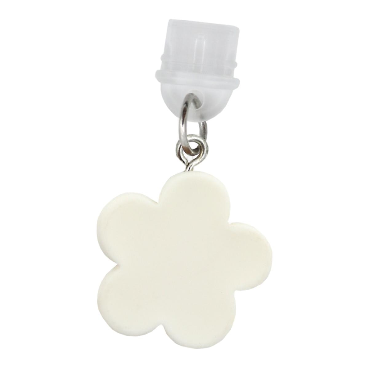 Charm de Flor Branca para móvel Tipo C 3