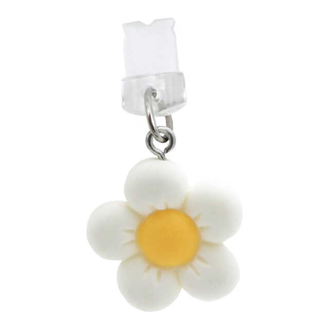 Imagem 0 de Charm  Flor Branca Telemóvel Lightning