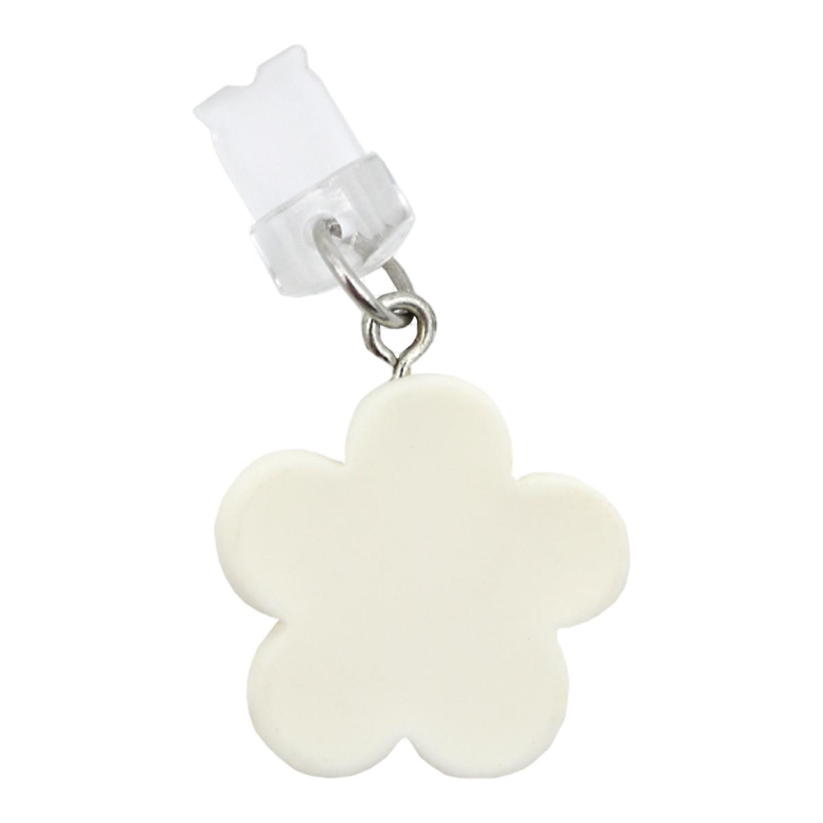 Charm  Flor Branca Telemóvel Lightning 3