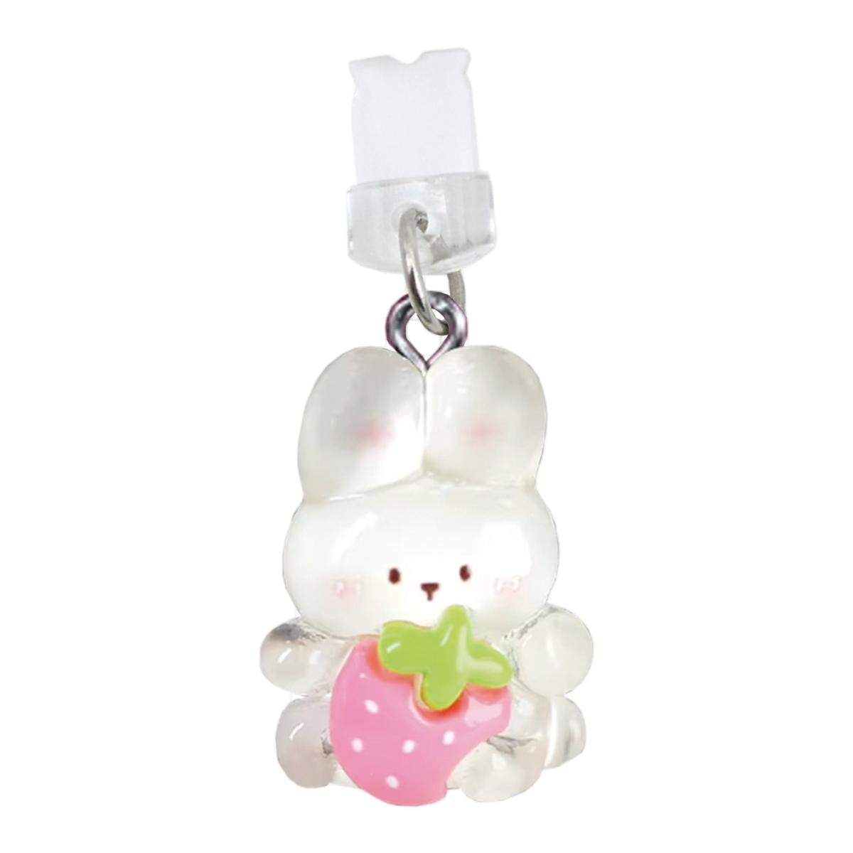 Imagem 0 de Charm Coelho Branco Telemóvel Lightning