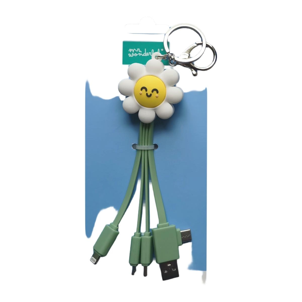 Cable Mr.wonderful 3en1 margarita 8