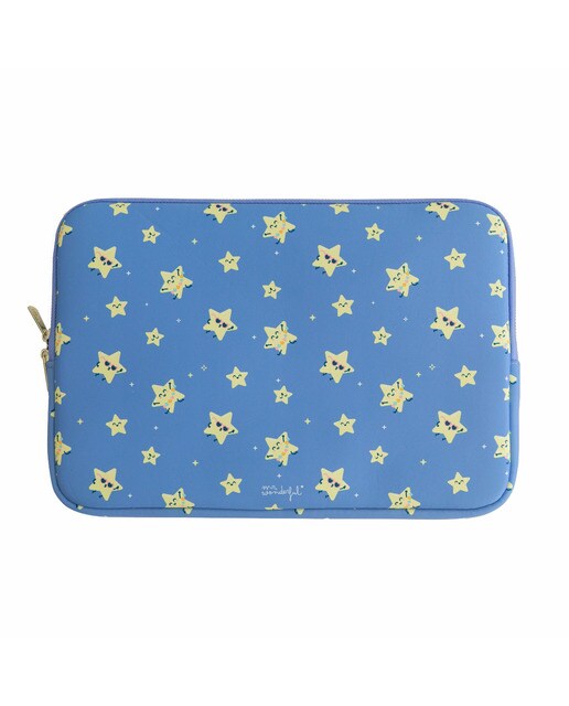 Mr. Wonderful - Funda portátil 14" Mr. Wonderful estrellas.