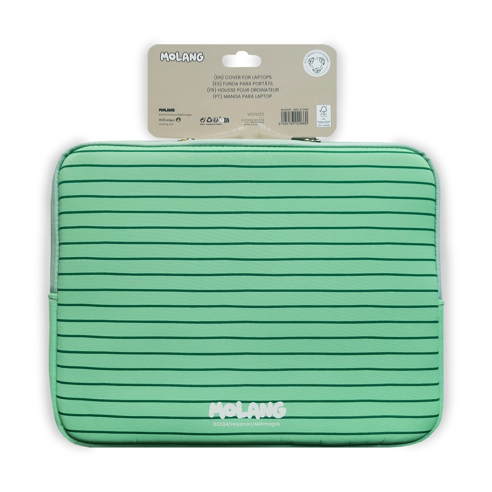 Estojo Para Portátil 12'' Verde-9