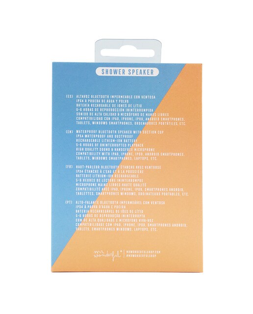 Speaker Water Proof Mr. Wonderful Mapamundi 5