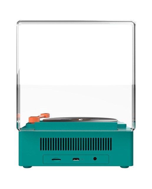 Altifalante Despertador Retro com Forma de Gira-Discos 3