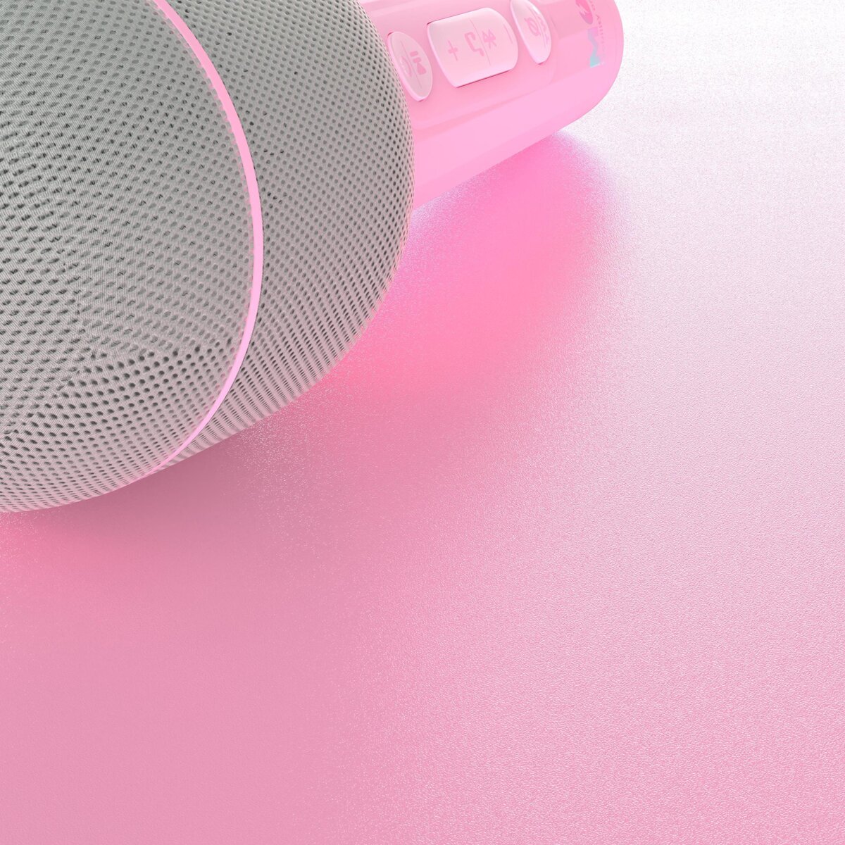 Microfone Mob Sem Fios - Rosa 2