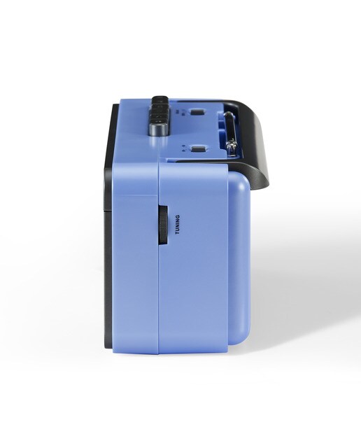 Leitor de cassetes Crosley com rádio e Bluetooth azul 4
