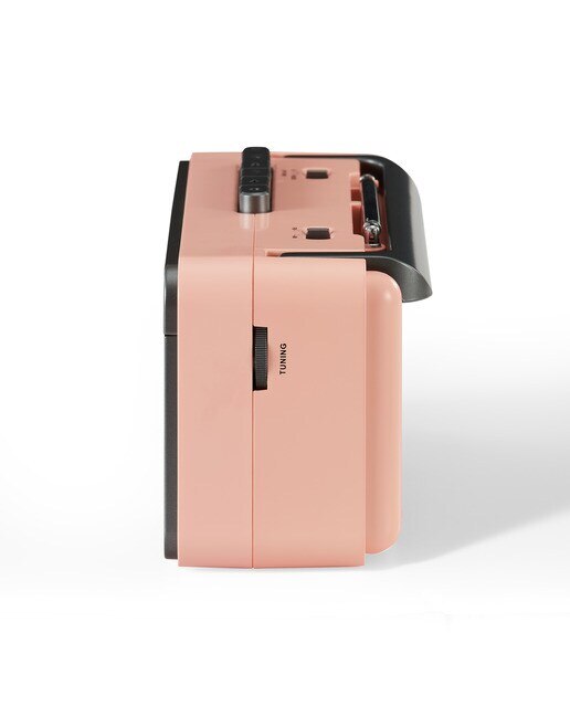 Reprodutor de cassetes Crosley com rádio e Bluetooth rosa 4
