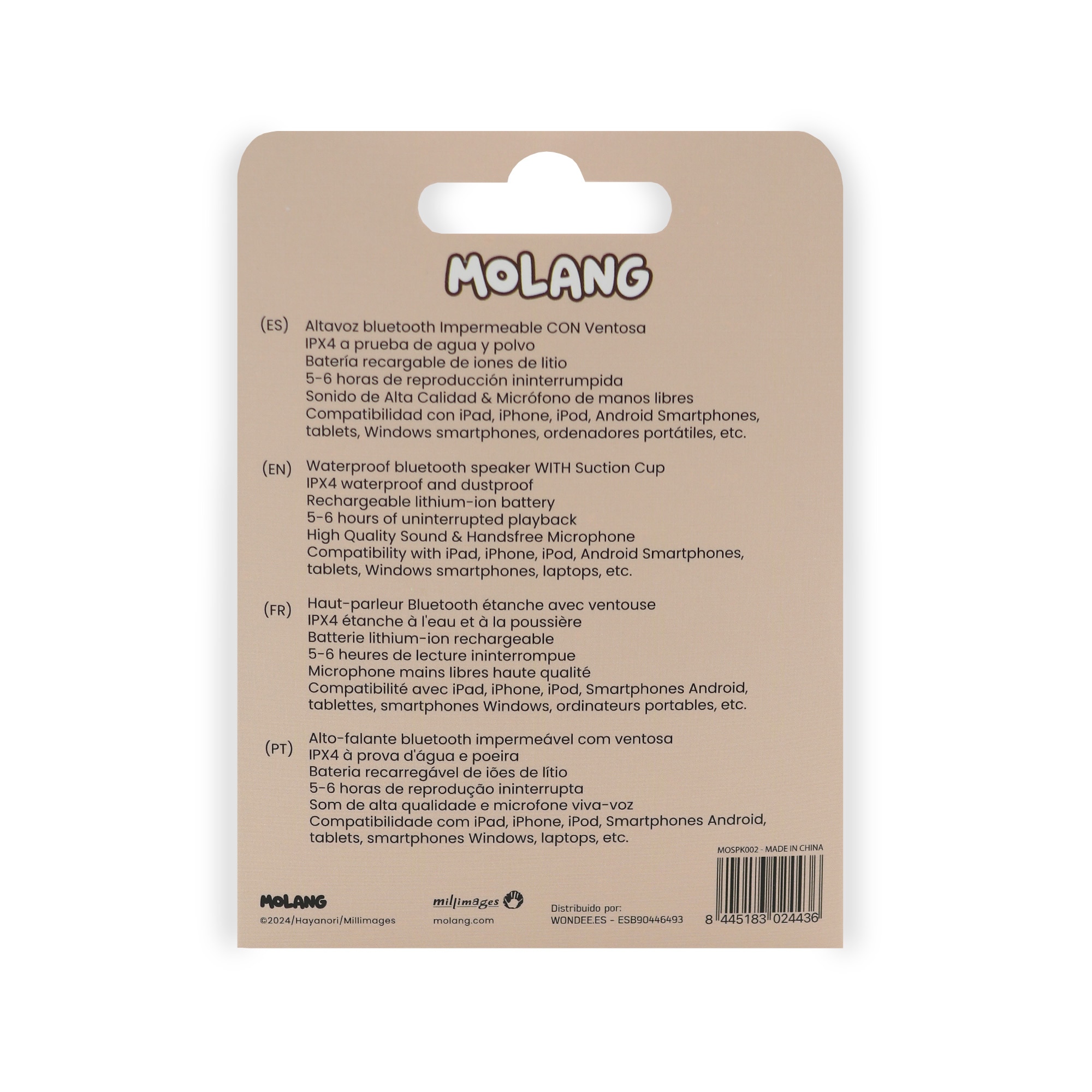 Altifalante Verde Impermeável Bluetooth 9