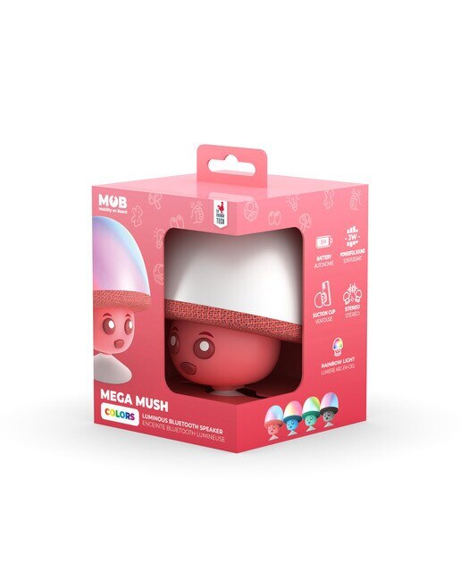 Altifalante Mob mega mush vermelho 6