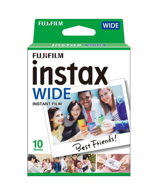 Película instantanea Fujifilm para Instax Wide 10 hojas 1