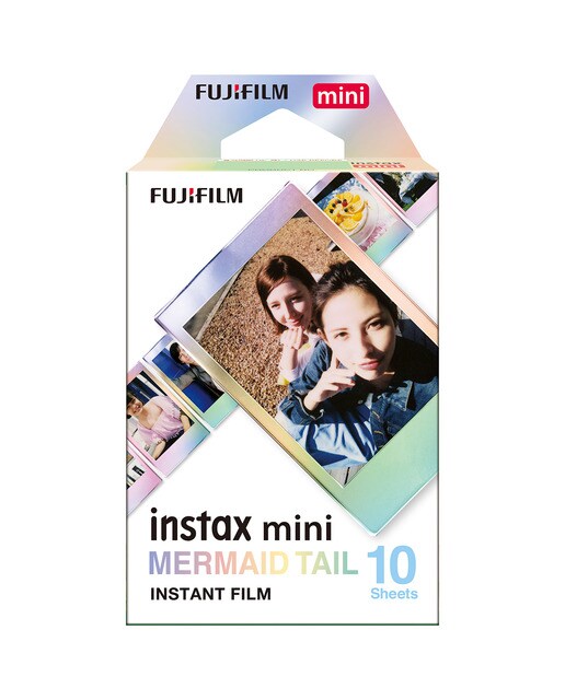 Imagem 0 de Película instantânea Instax Mini Film 10 folhas Mermaid Tail