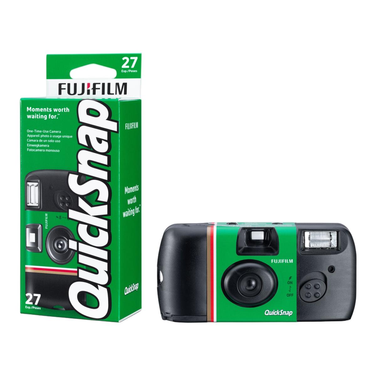 Imagem 0 de Câmara Descartável Película 135mm Cor Fujicolor Quicksnap 27 Fotos com Flash
