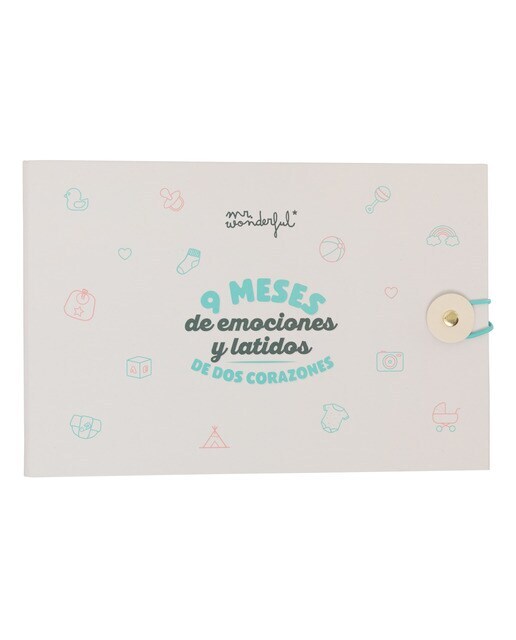 Álbum de fotos Mr Wonderful: 9 meses de emociones y latidos de dos corazones