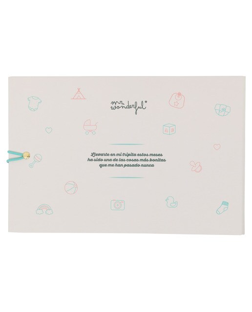 Imagen 2 de Álbum de fotos Mr Wonderful: 9 meses de emociones y latidos de dos corazones