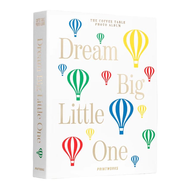 Imagem 0 de Álbum de fotografias bege e dourado Dream Big Little One