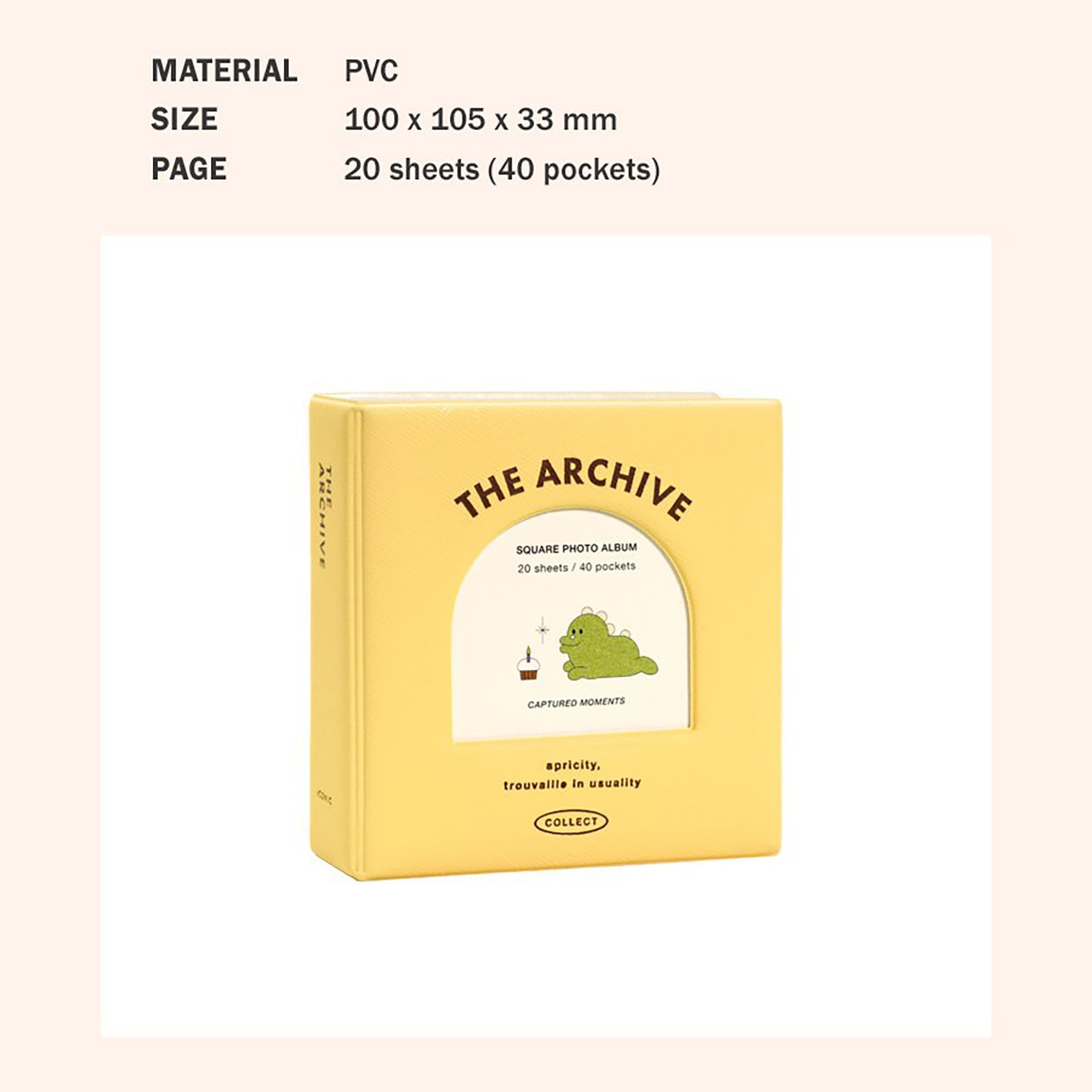 Álbum Mini Icónico Lavender Square 3